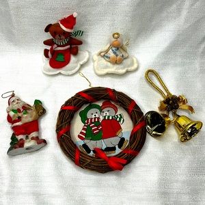 Lot of vintage Christmas ornaments